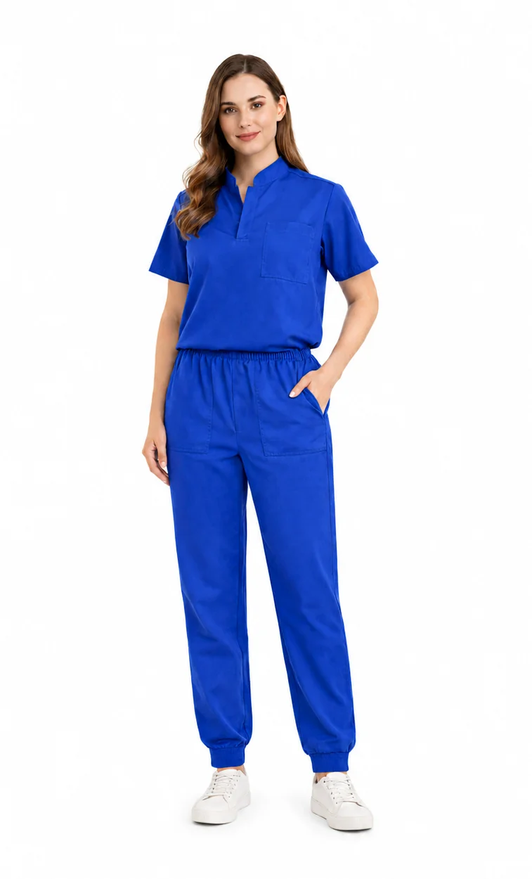 SCRUB UNISSEX PIJAMA CIRÚRGICO PROFISSIONAL GOLA PADRE